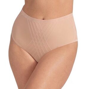 Women's High-Waist Shapewear Briefs - Nude
